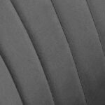 4Rico Bar Hocker Qs-B16G Gris Terciopelo 4