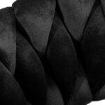 4Rico Bar Hocker Qs-B313A Terciopelo Negro 5