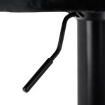 4Rico Bar Hocker Qs-B801 Terciopelo Negro 7