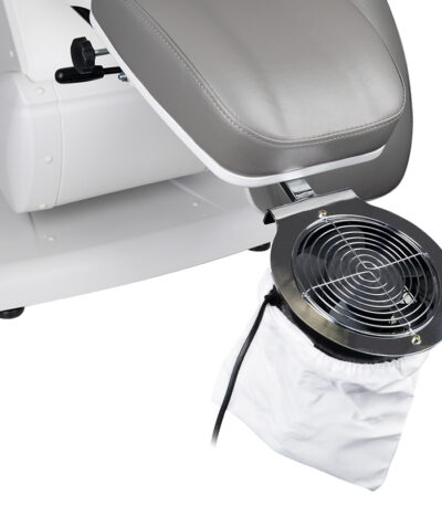 Absorbedor De Polvo Para Pedicura Azzurro F18 Cromado