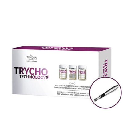 Ampollas Farmona Trycho Technology Specialist Fortalecedoras Para Cabellos Debilitados Y Caídos 10X5Ml