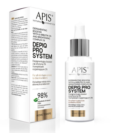 Apis Depiq Pro System Booster Despigmentante Con Α-Arbutina 1% Y Complejo Aclarante 1% 30 Ml