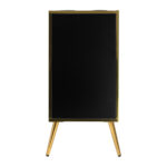 Ayudante De Peluquería Gabbiano Trix Dorado Y Negro 3