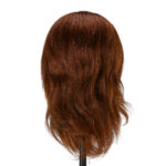 Cabezal De Entrenamiento Gabbiano Wz4 Con Barba, Cabello Natural, Color N.° 4, Longitud 8"+6" - Imagem 3