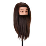 Cabezal De Entrenamiento Gabbiano Wz4 Con Barba, Pelo Sintético, Color N.° 4, Longitud 8"+6" - Imagen 3