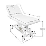 Cama Eléctrica Para Masajes Azzurro 684 1 Strong Blanca 6