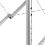 Camilla De Masaje Plegable De Aluminio Balance De 2 Segmentos Color Crema 10