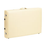 Camilla De Masaje Plegable De Aluminio Balance De 2 Segmentos Color Crema 13