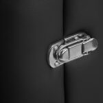 Camilla De Masaje Plegable De Aluminio Balance De 2 Segmentos Negra 12