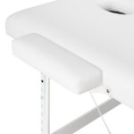 Camilla De Masaje Plegable De Aluminio Balance De 3 Segmentos Blanca 6