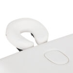 Camilla De Masaje Plegable De Aluminio Balance De 3 Segmentos Blanca 8