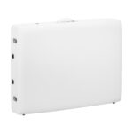 Camilla De Masaje Plegable De Madera Balance De 2 Segmentos 190X70 Blanca 12