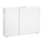 Camilla De Masaje Plegable De Madera Balance De 3 Segmentos 190X70 Blanca 14