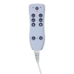 Camilla De Spa Azzurro 815B Blanca Brillante Con Calefacción 12