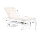 Camilla De Spa Azzurro 815B Blanca Brillante Con Calefacción 13