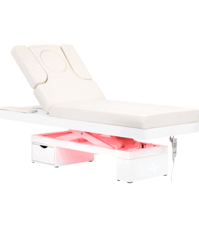 Camilla De Spa Azzurro 815B Blanca Brillant Amb Calefacció