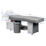 Camilla Para Lavado De Cabello Gabbiano Head Spa 017 Gris 16