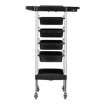 Carrito De Peluquería Gabbiano X11-9 Gráficos Blancos 2
