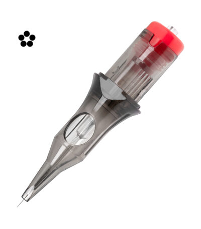 Cartucho De Tatuaje El Cartel V2 0.25 5Rl Long Taper 10 Piezas.