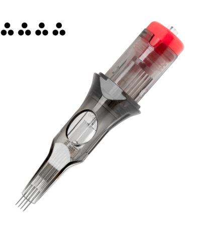 Cartucho De Tatuaje El Cartel V2 - 4 Inrow 0.25 3Rl Long Taper 10 Uds.