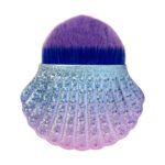 Pincel para pó em forma de concha