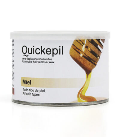 Cera Depilatoria Quickepil Miel Lata 400Ml