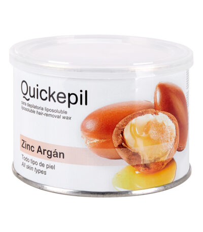 Cera Depilatoria Quickepil Zinc-Argán 400 Ml