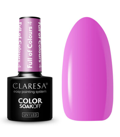 Claresa Esmalte Híbrido Lleno De Colores 4-5G