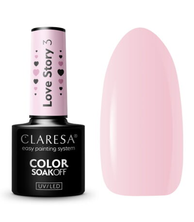 Claresa Love Story 3 - Esmalte Híbrido 5G