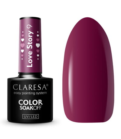 Claresa Love Story 9 - Esmalte Híbrido 5G