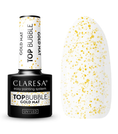 Claresa Top Bubble Gold Mate Sin Toallitas - 5 G