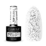 Claresa Top Bubble Negro Mate Sin Necesidad De Limpiar - 5 G