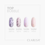 Claresa Top Bubble Negro Mate Sin Necesidad De Limpiar - 5 G 3