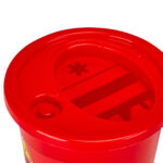 Contenedor De Residuos Sanitarios 0,7 L Rojo - Image 2