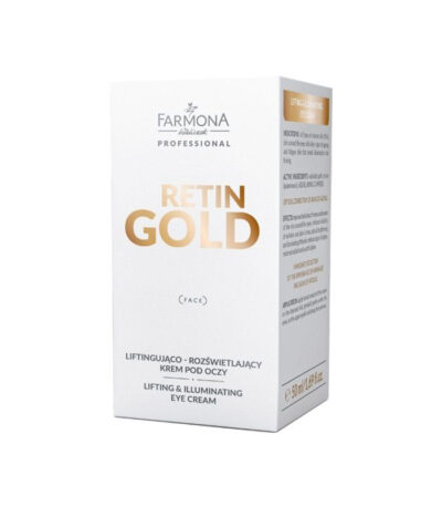 Crema Iluminadora Y Reafirmante Para Ojos Farmona Retin Gold 50 Ml