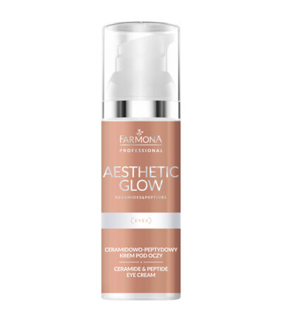 Crema Para Ojos Con Ceramidas Y Péptidos Farmona Cosmetic Glow 50 Ml