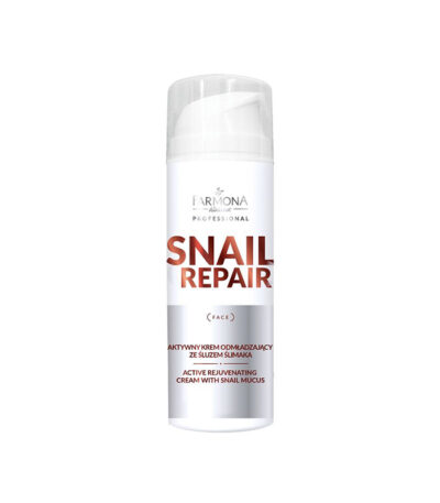 Crema Rejuvenecedora Activa Farmona Snail Repair Con Baba De Caracol 150 Ml
