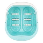 Cuenco De Pedicura Con Rodillos De Liche Azul 1