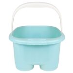 Cuenco De Pedicura Con Rodillos De Liche Azul 3