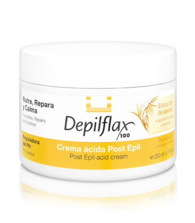 Depilflax 100 Crema Con Ácido Después De La Depilación 200 Ml