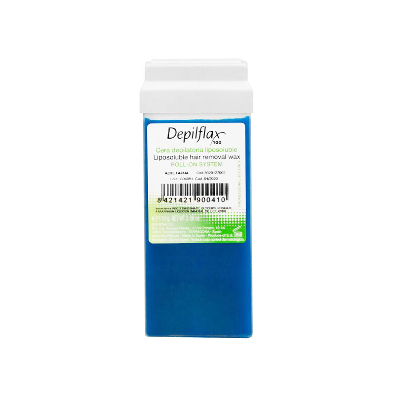 Depilflax 100 Roll Of Depilatory Wax Azulene 110 G Depilflax 100 Roll Of Depilatory Wax Azulene 110 G