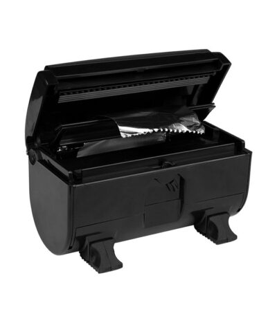 Dispensador De Papel De Aluminio Black Barber
