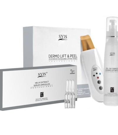 Dispositivo Syis Dermo Lift & Peel Skin Scrubber Gold Spatula + Cosméticos Syis