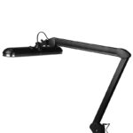 Elegante Lámpara De Taller Led 801 L Con Regulador De Intensidad De Luz Negra. 3