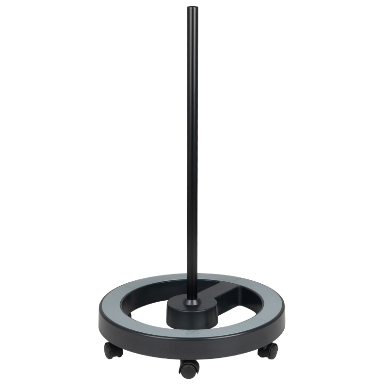 Elegante Soporte De Lámpara Negro Elegante Soporte De Lámpara Negro