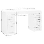 Escritorio Cosmético 314 Blanco 4