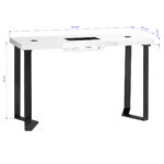 Escritorio Cosmético Momo 05-Bl Con Absorbedor 16
