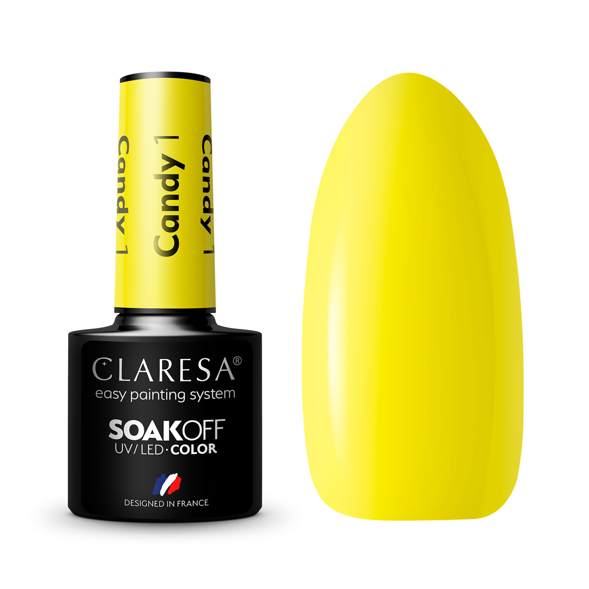 Verniz para unhas Claresa Candy Hybrid 1 Verniz para unhas Claresa Candy Hybrid 1