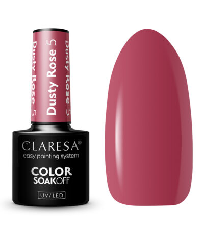 Esmalte De Uñas Híbrido Claresa Dusty Rose 5 -5G