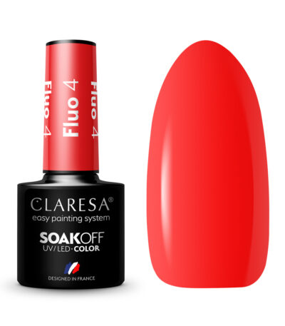 Esmalte De Uñas Híbrido Claresa Fluo 4 -5G